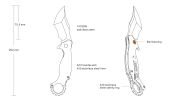 RUIKE P881-B1 ÇAKI